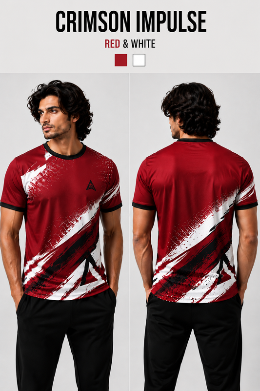 Crimson Impulse – Performance Tee