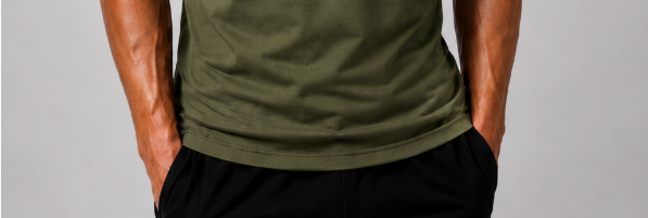 Olive Green Classic Dry-Fit Tee
