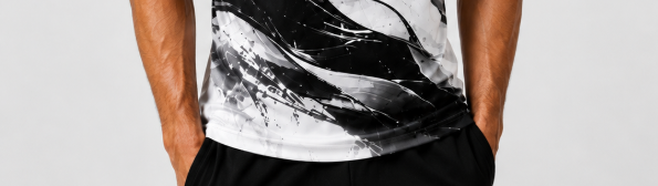 Monochrome Flow – Performance Tee