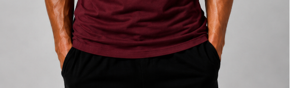 Maroon Classic Dry-Fit Tee