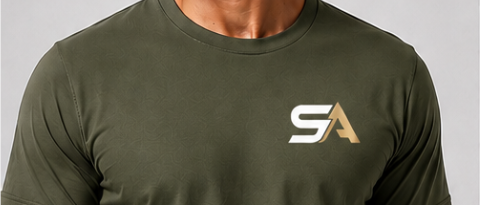 Olive Green Classic Dry-Fit Tee