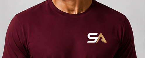Maroon Classic Dry-Fit Tee